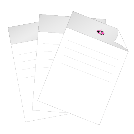 Briefpapier DIN-A4 - einseitig